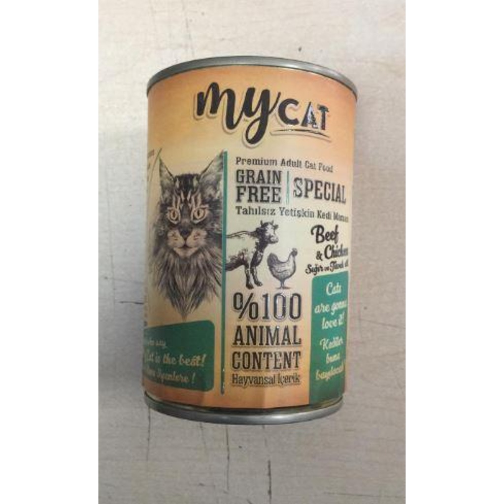 Mycat Tahılsız Gurme Kedi Konservesi 415 gr