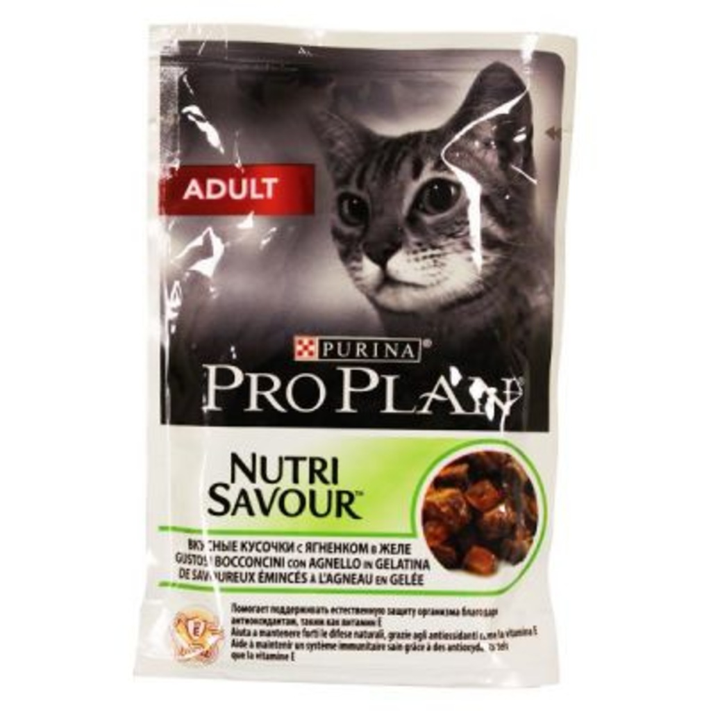 PRO PLAN NUTRI Kuzu Etli Yetişkin Pouch Kedi Konserve 85 GR