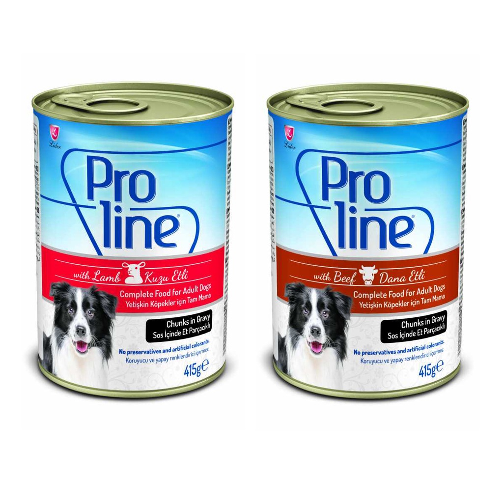 Proline Köpek Konservesi Yaş Köpek Maması 415 gr x 20 Adet