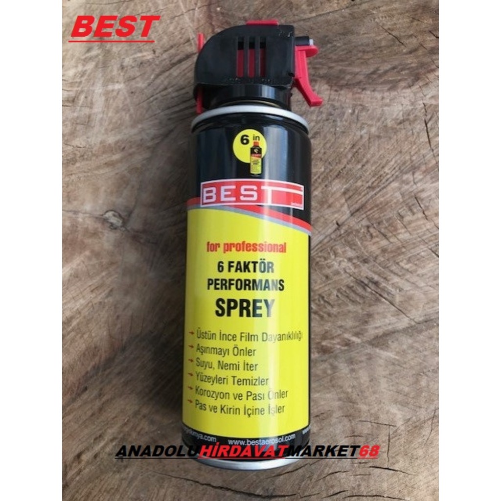 BEST 400ML PAS SÖKÜCÜ SPREY YAĞLAYICI PAS ÖNLEYİCİ 6FKTÖR Fiyatları ve