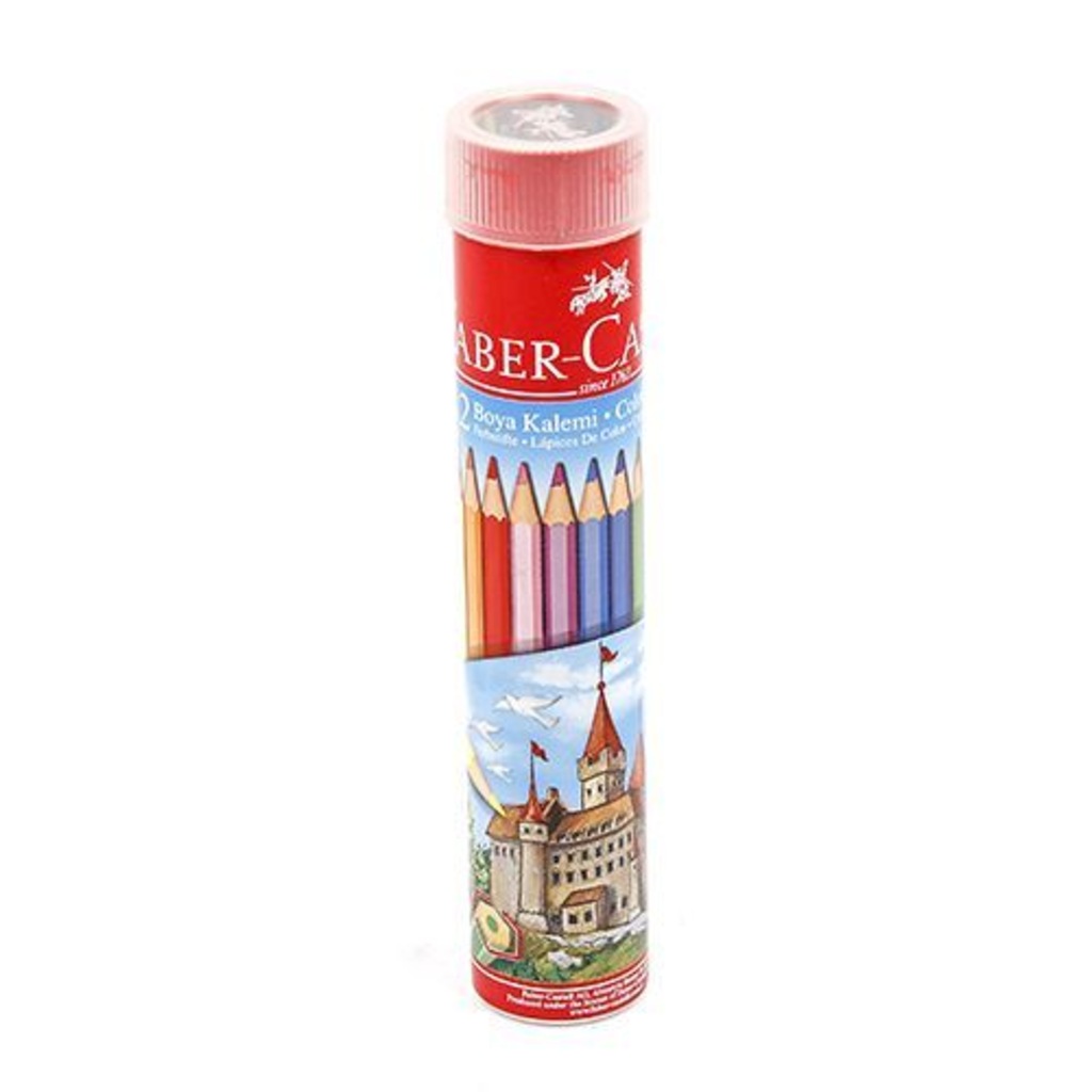 Faber Castell 12 li Tüp Kuru Boya