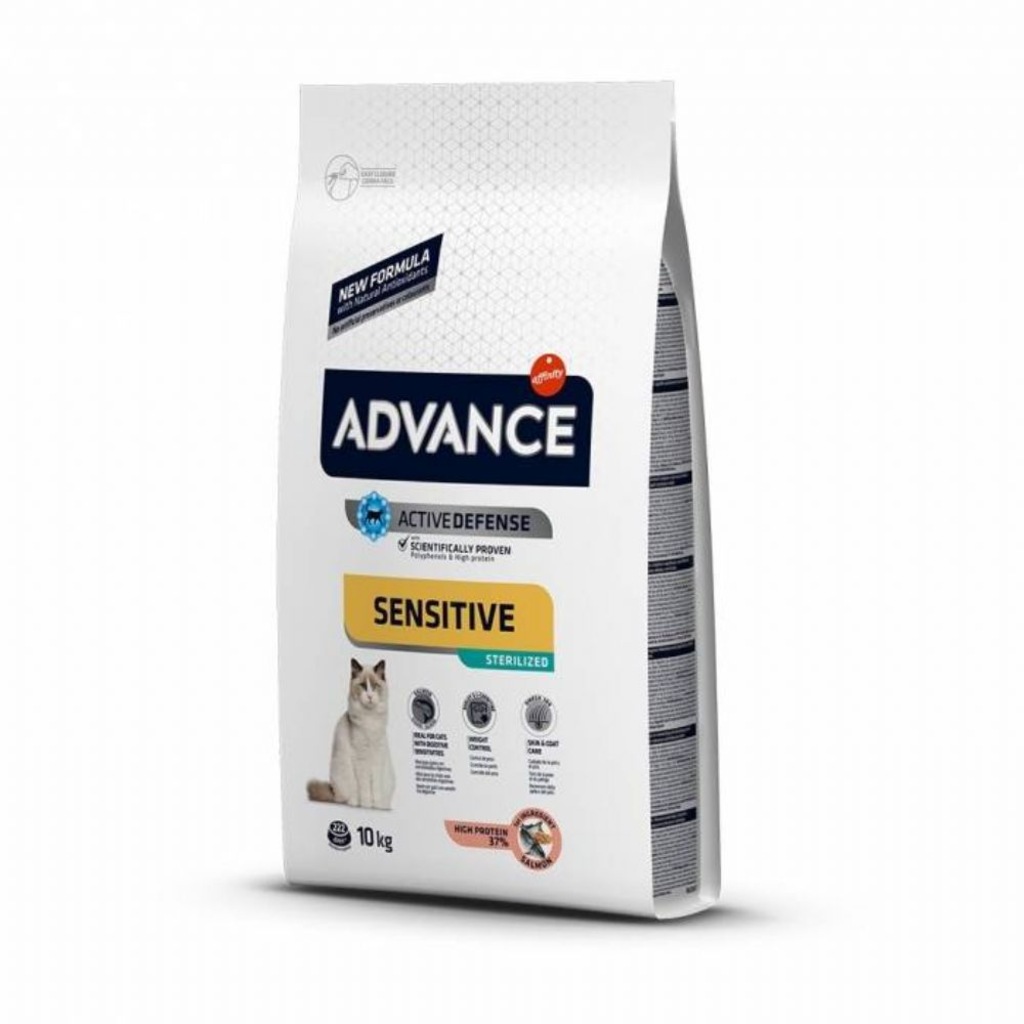 Advance Sterilized Somonlu Kedi Maması 10 Kg