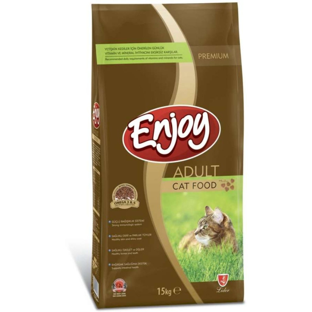 Enjoy Tavuklu Yetişkin Kedi Maması 15kg SKT 04/2021
