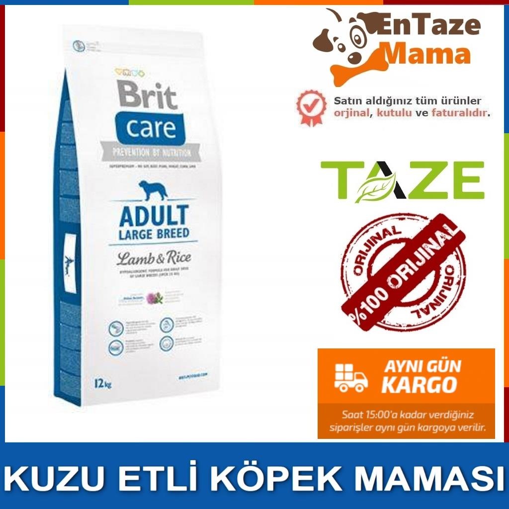 Genç Büyük Irk Köpek Maması Brit Care Kuzulu Kuru Mama 12kg