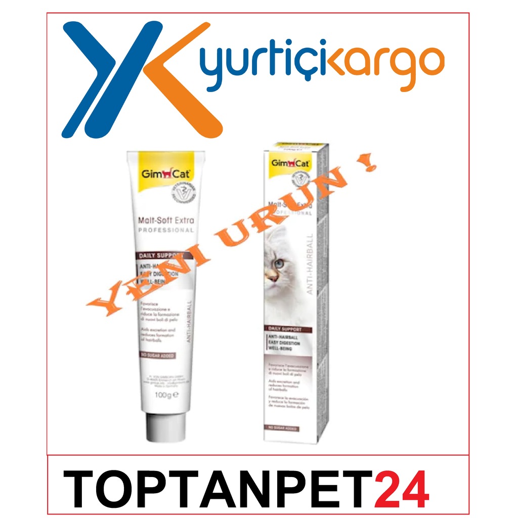 Gimcat Malt Soft Extra 100 gr Kedi Macunu SKT 09.2021