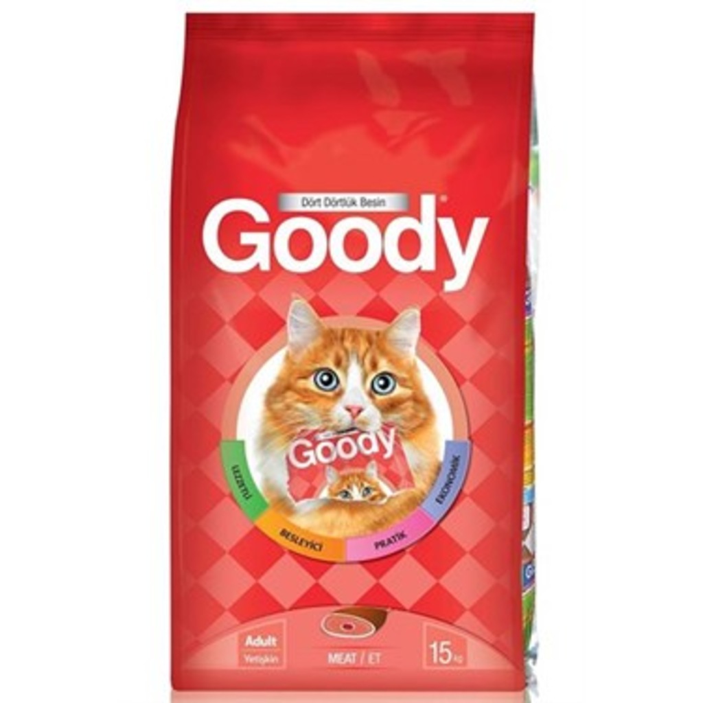 Goody Etli Yetişkin Kedi Maması 15 Kg Fiyatları ve Özellikleri