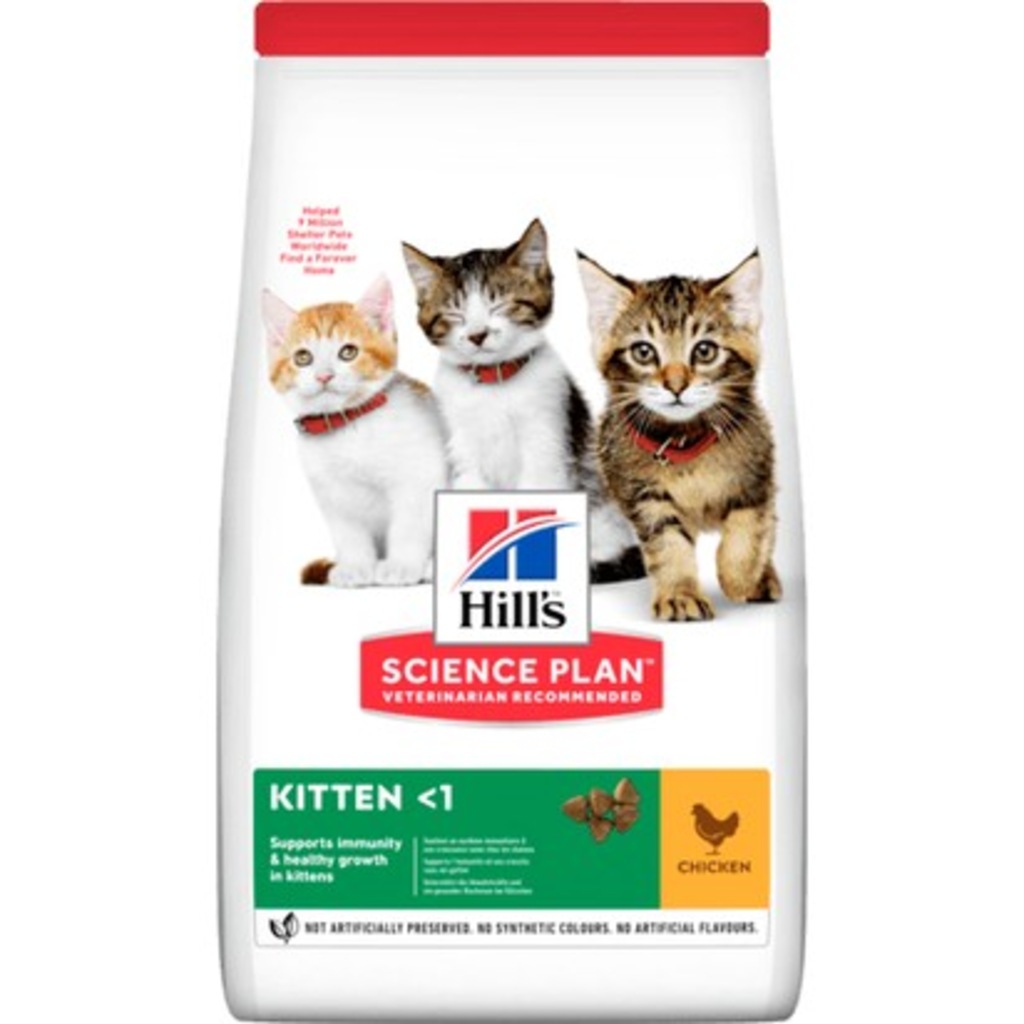 HİLL'S KİTTEN TAVUKLU YAVRU KEDİ MAMASI 7 KG SKT03/2021