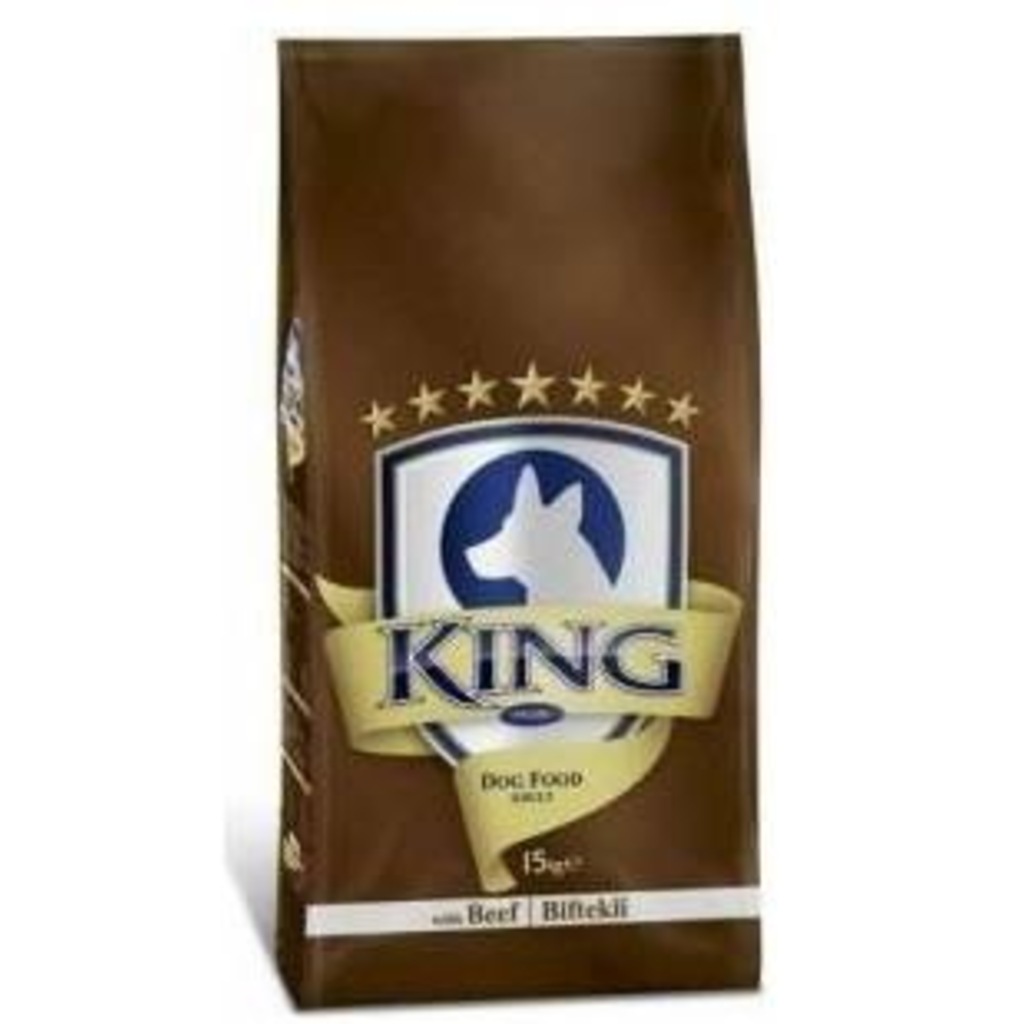 King Biftekli Yetişkin Kuru Köpek Maması 15 Kg SKT:03/2021