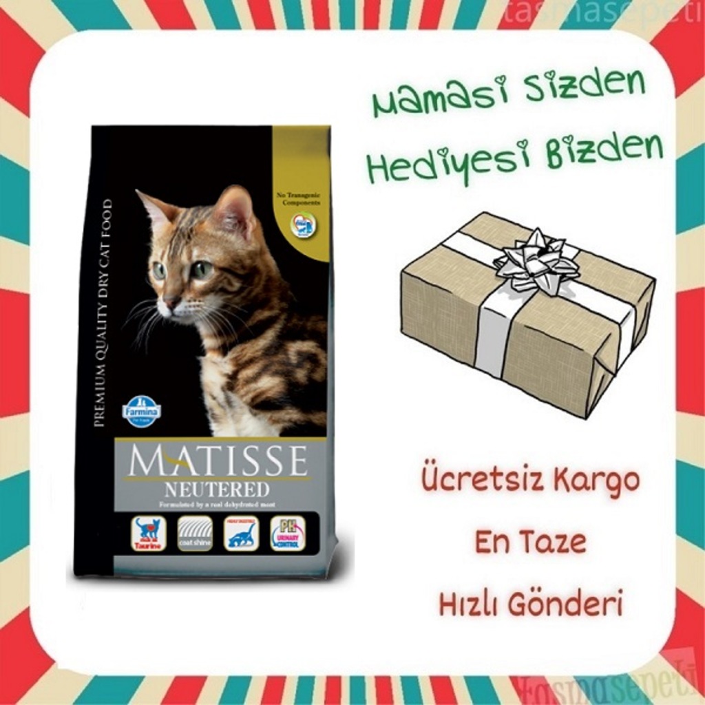 Matisse Kısırlaştırılmış Tavuklu Yetişkin Kedi Maması 10 Kg