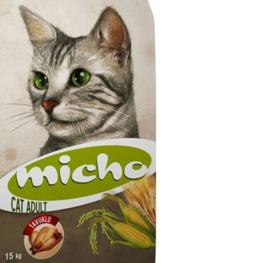 Micho Adult Cat Tavuklu (hamsipirinç) Yetişkin Kedi Maması 15 Kg