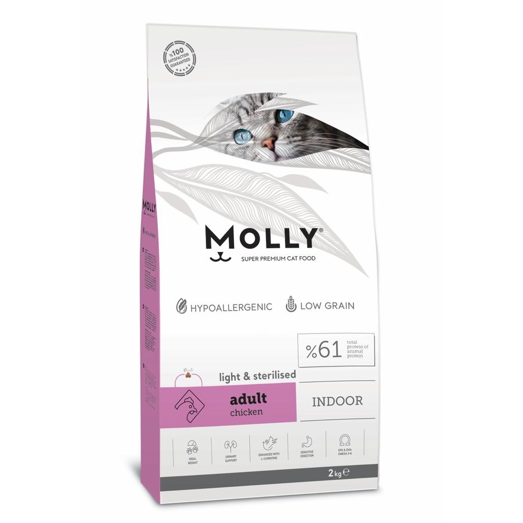 Molly Light Sterilised Tavuklu Kısır kedi maması 15 Kg Fiyatları ve