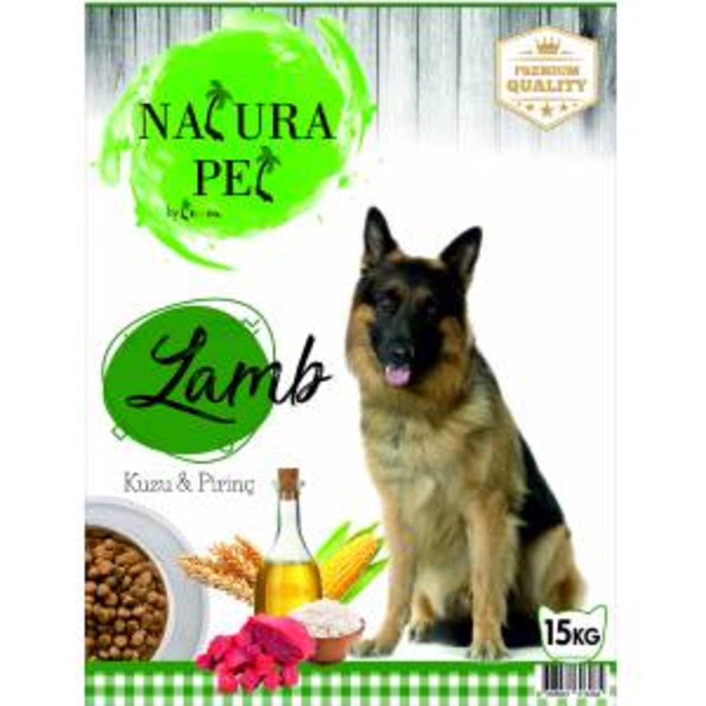 Natura Pet Yetişkin Köpek Maması Kuzu Etli Pirinçli 15 Kg ...