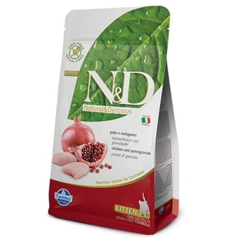 ND Tahılsız Tavuklu Ve Narlı Kitten Yavru Kedi Maması 1.5 Kg