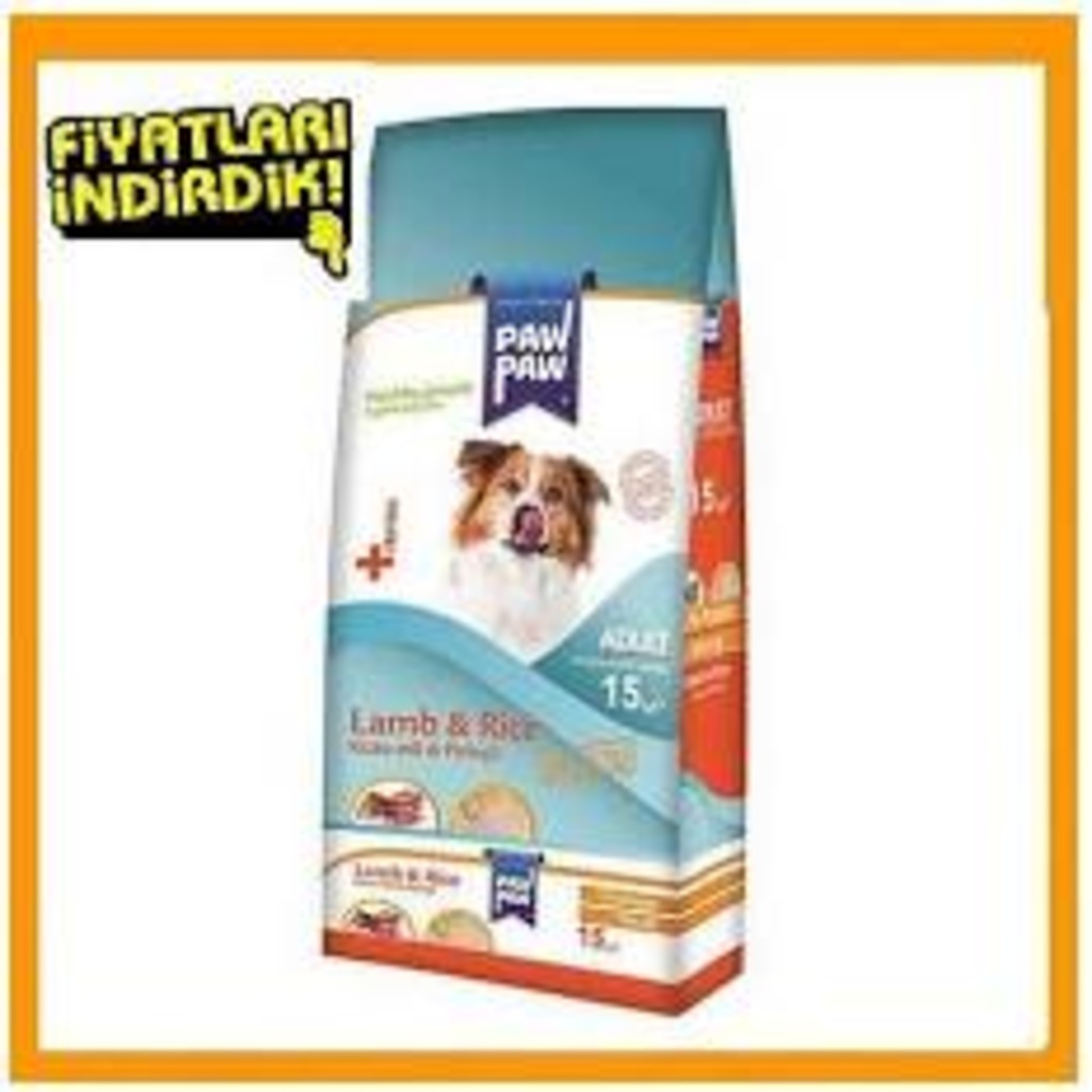 Pawpaw 15 kg kuzulu köpek maması yeni üretim Fiyatları ve Özellikleri