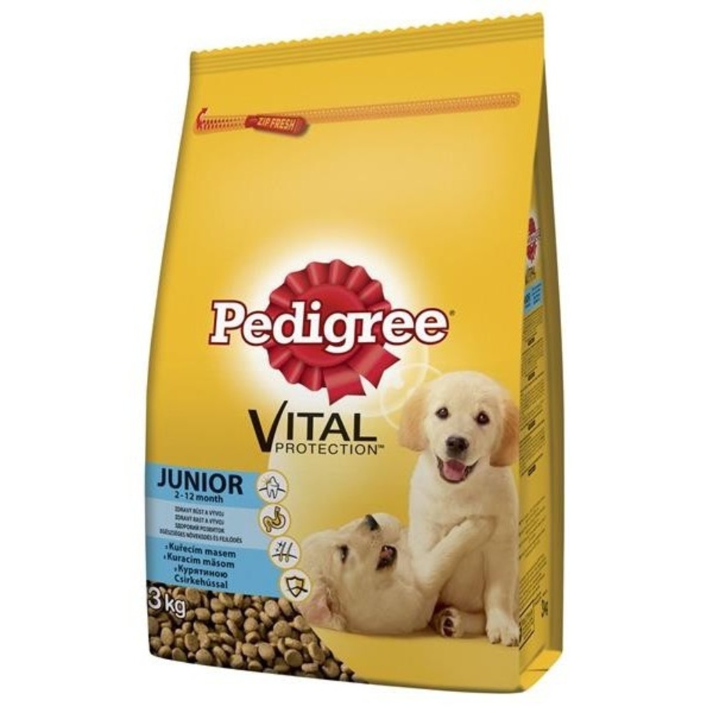 Pedigree Kümes Hayvanlı ve Pirinçli Yavru Kuru Köpek Maması 3 kg