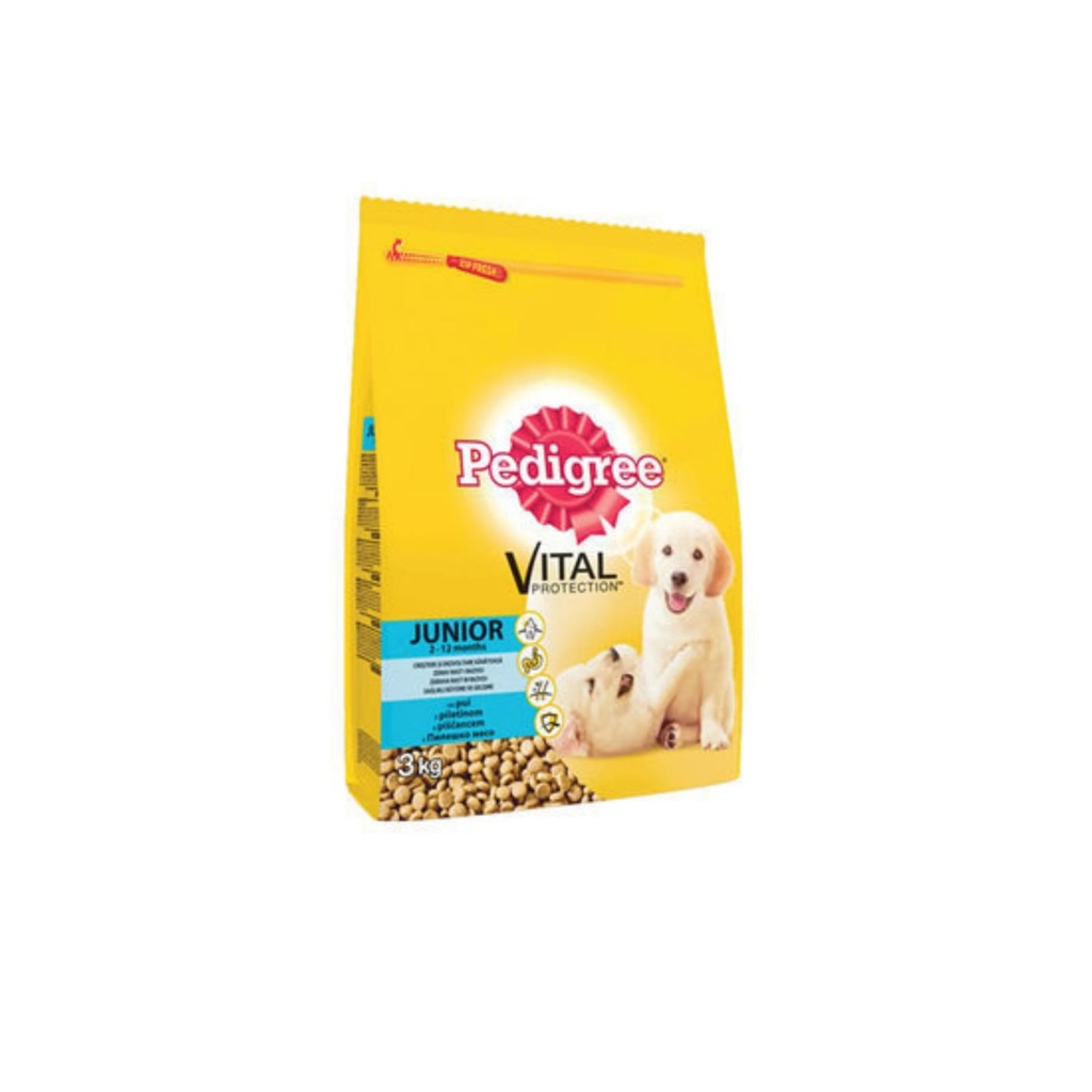 Pedigree Vital Protection TAVUK +PİRİNÇ Yavru Köpek Mamasi 3 Kg