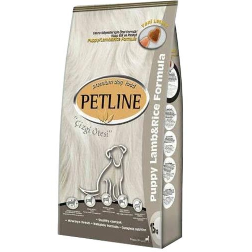 Petline Premium Kuzu Etli Pirinçli Yavru Köpek Maması 15Kg Skt:04