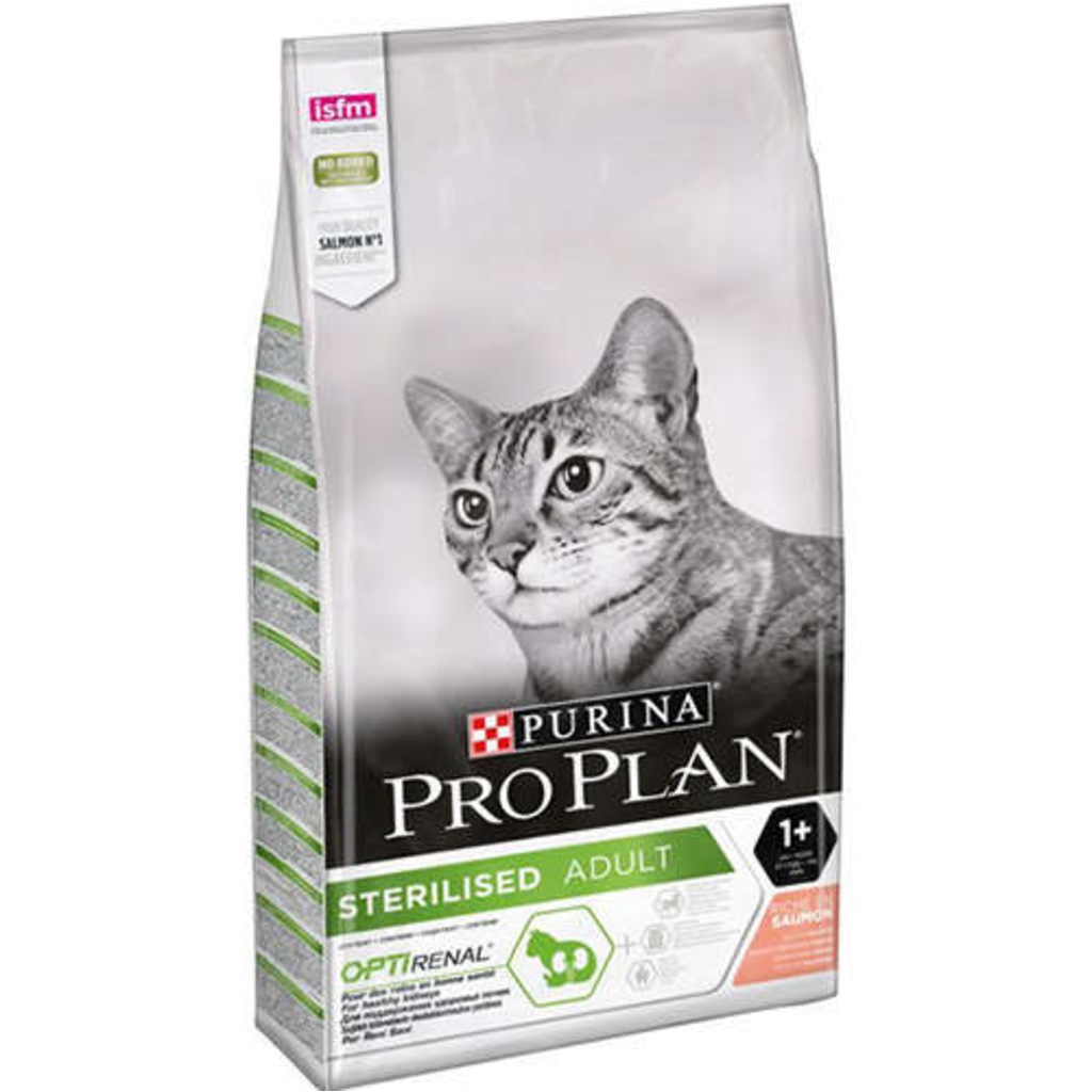 ProPlan Kısırlaştırılmış Somonlu Kısır Kedi Maması 10 Kg skt2021