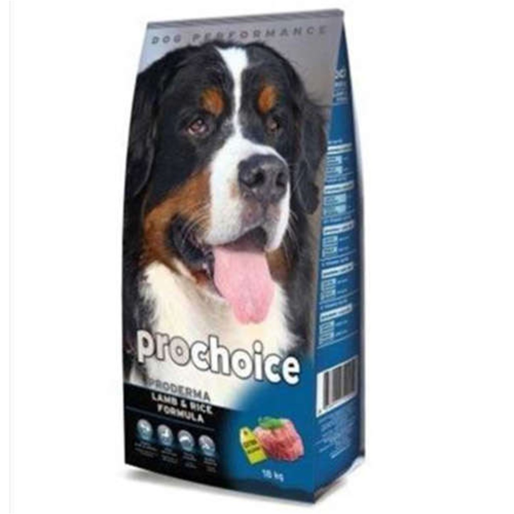 Prochoice Proderma Kuzu Etli Pirinçli Köpek Maması 18 Kg.