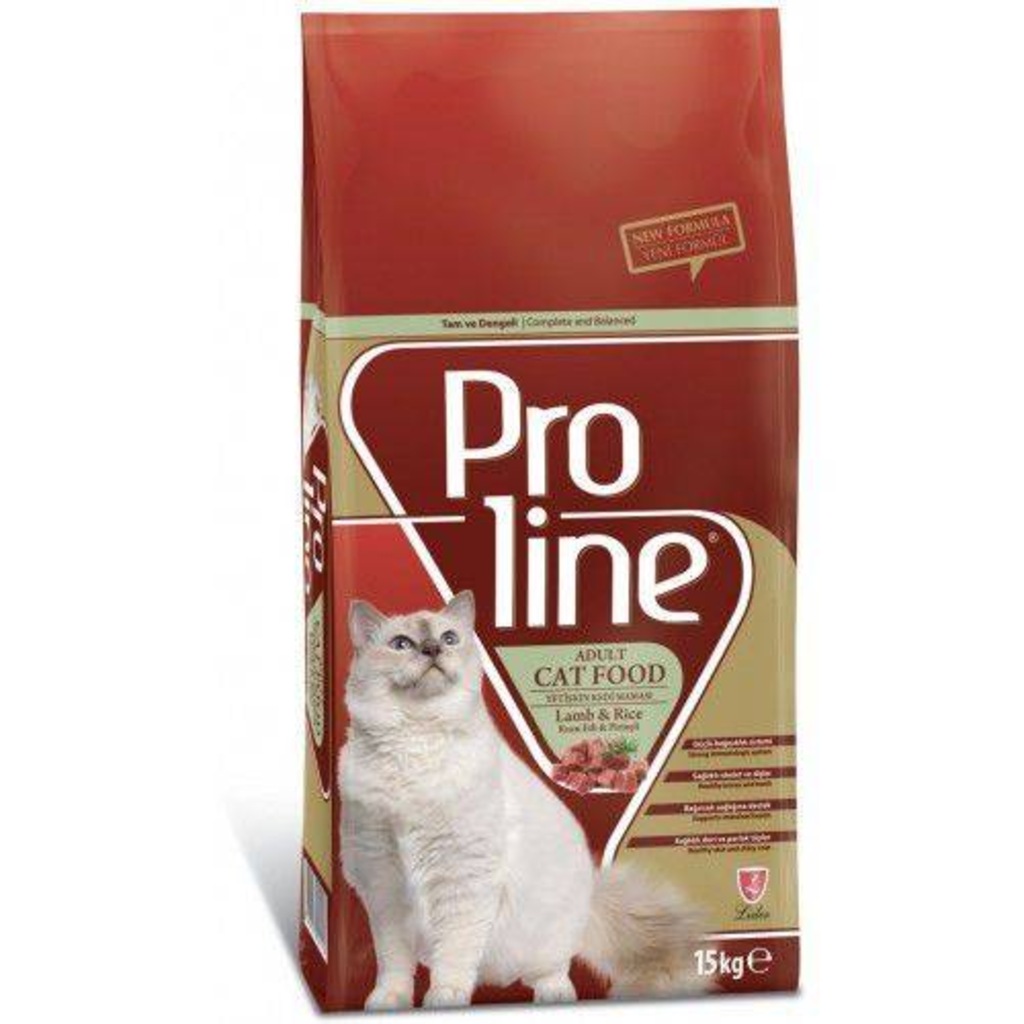 Proline Kuzu Etli Pirinçli Yetişkin Kedi Maması 15 KG