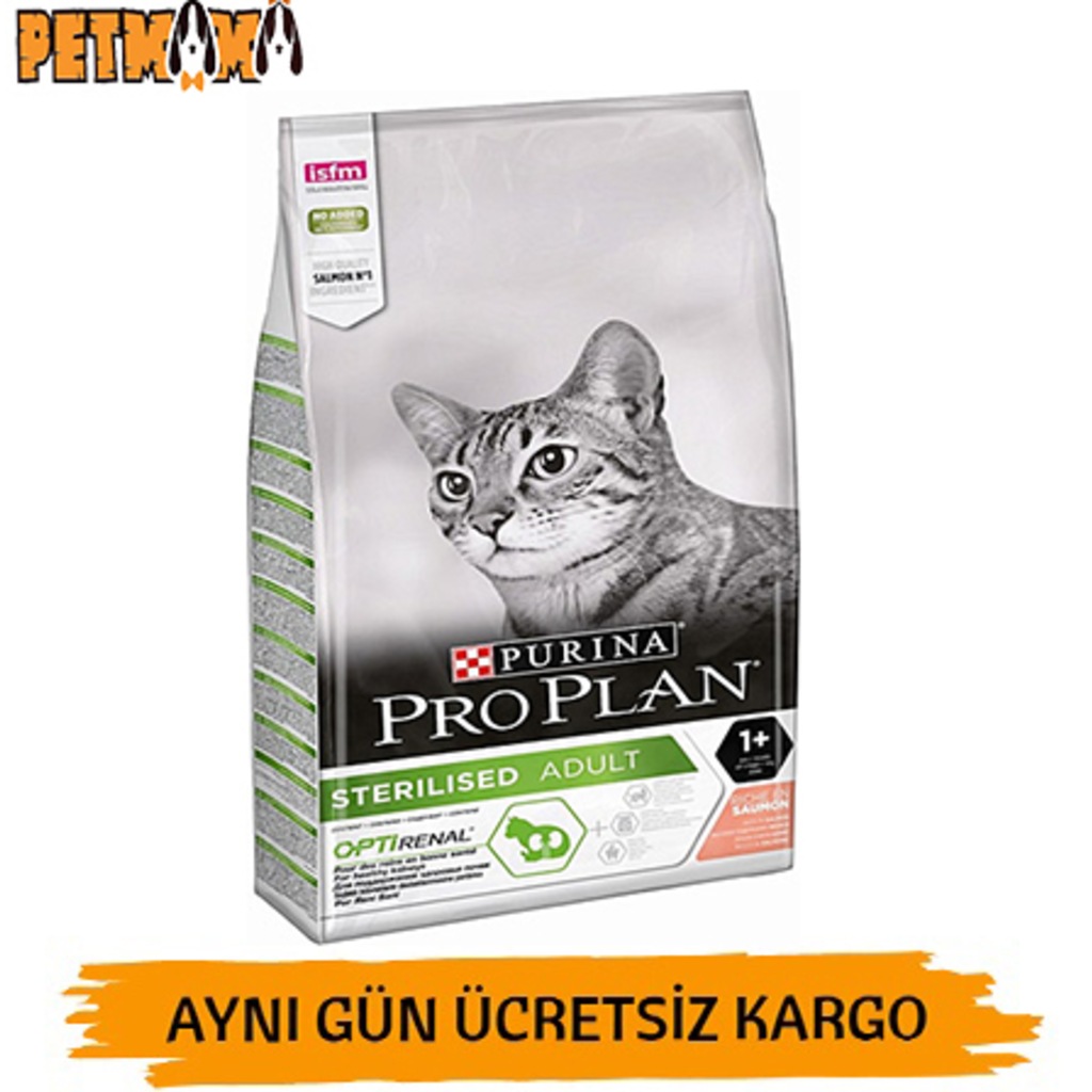 ProPlan Sterilised Kısırlaştırılmış Somonlu Kedi Maması 10 Kg