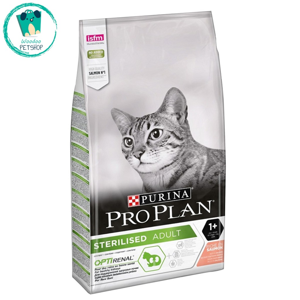 PROPLAN STERİLİSED SOMONLU KISIRLAŞTIRILMIŞ KEDİ MAMASI 10 KG