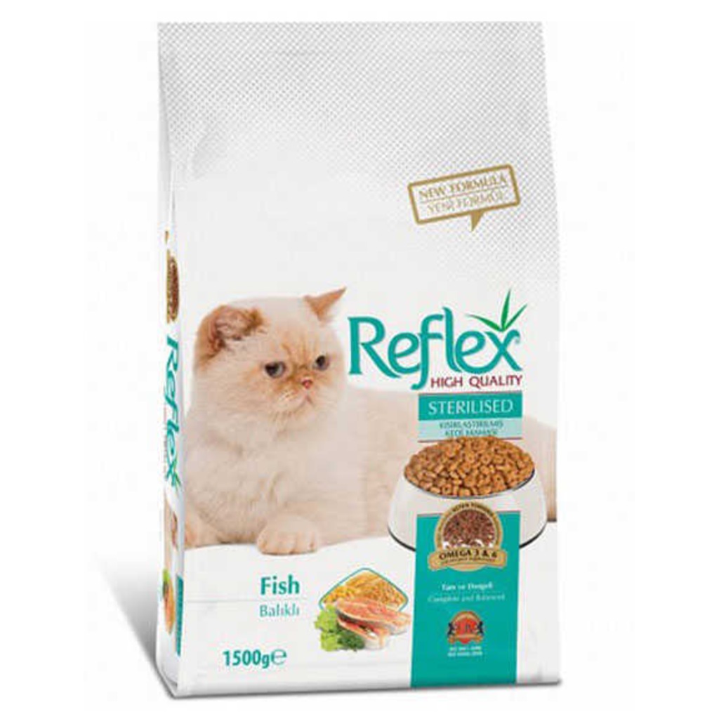 Reflex Balıklı Kısırlaştırılmış Kedi Maması 15 Kg. Skt12/04/2020