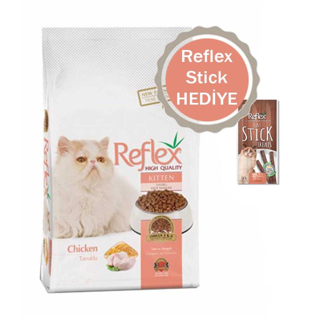 Reflex Kitten Tavuklu Yavru Kedi Maması 15 Kg Fiyatları ve Özellikleri