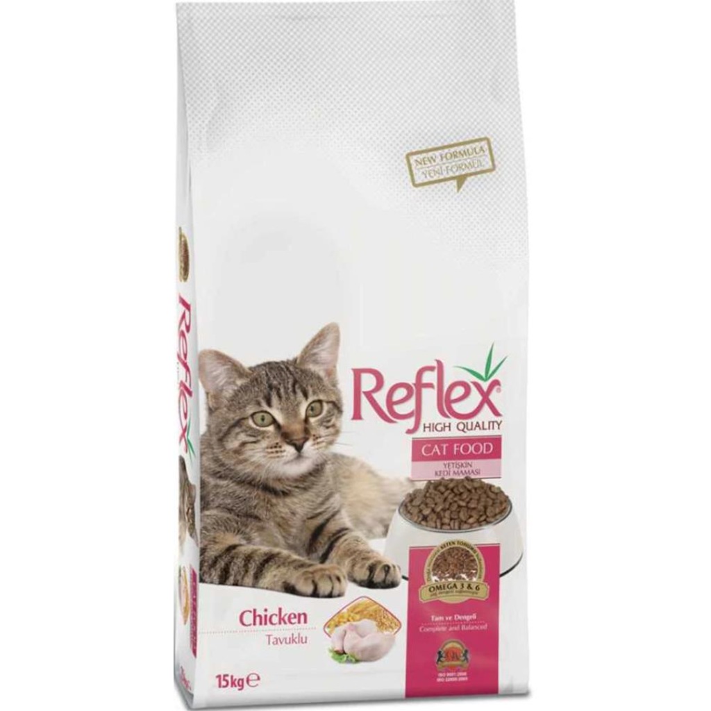 Reflex Tavuklu Kedi Maması 15 KG