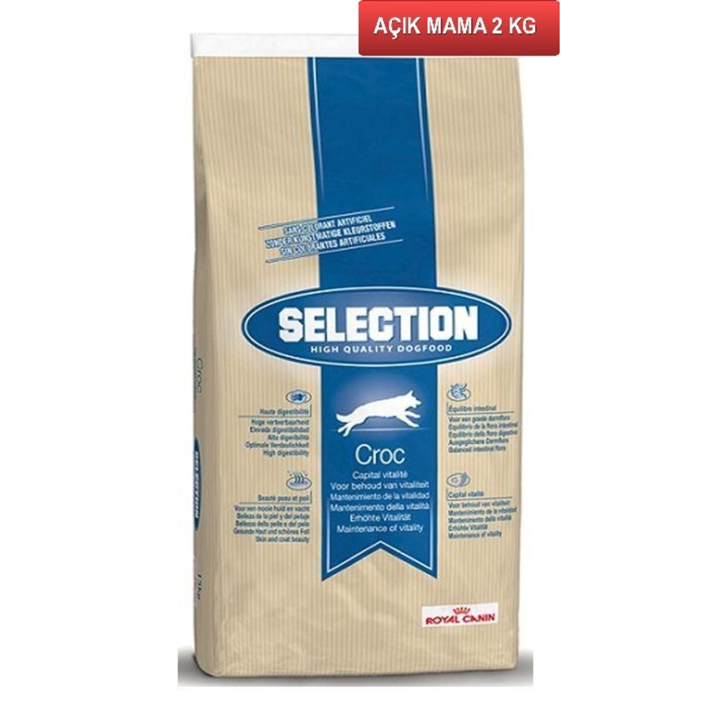 Royal Canin Selection Croc Köpek Maması 2 kg AÇIK