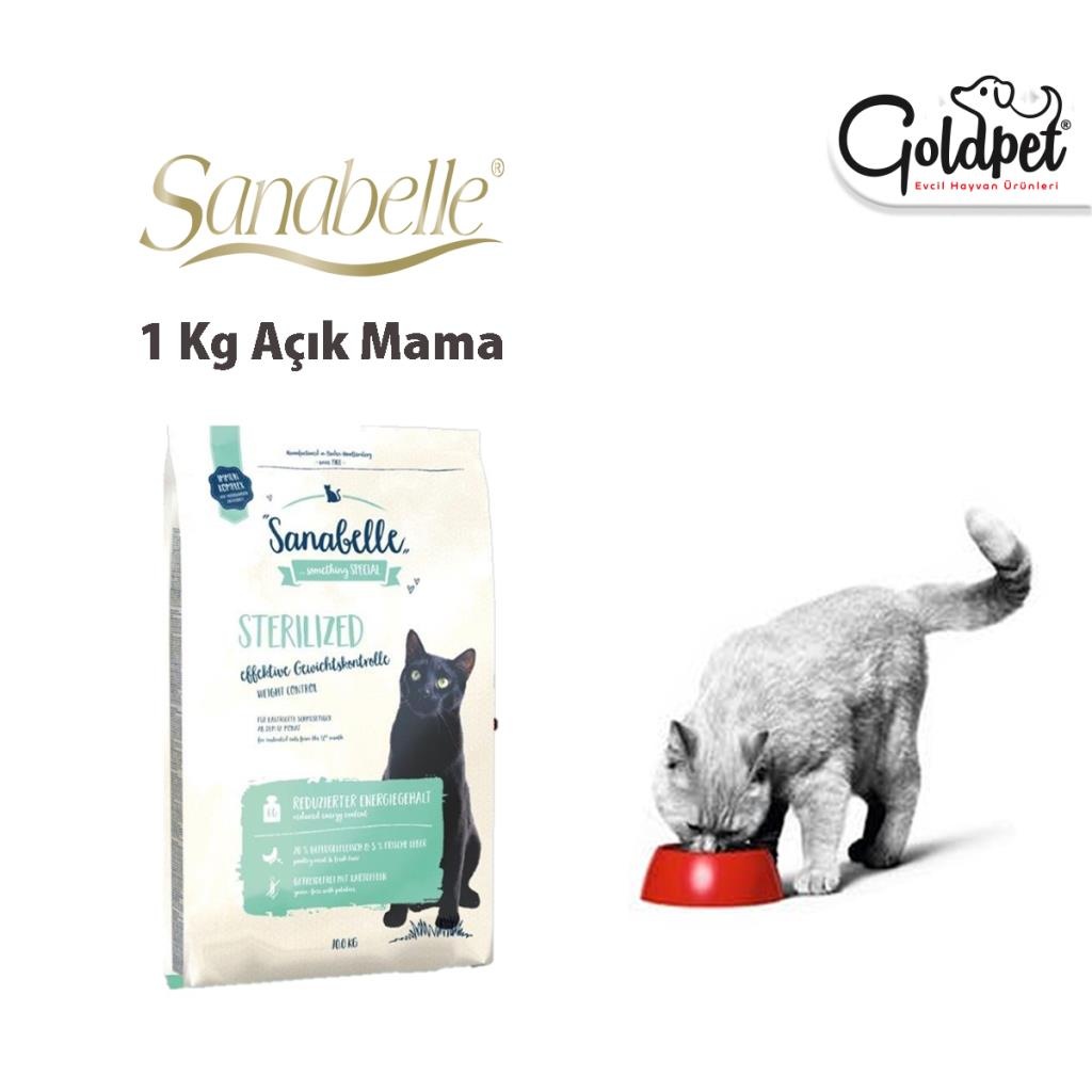 Sanabelle Sterilised Kısırlaştırılmış Kedi Maması 1 Kg AÇIK