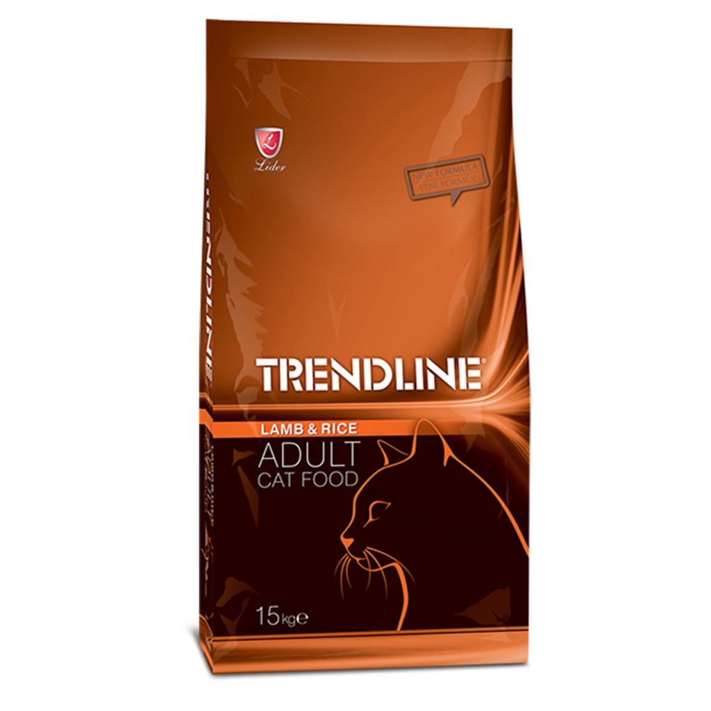 Trendline Kuzu Etli Kedi Maması 15 Kg