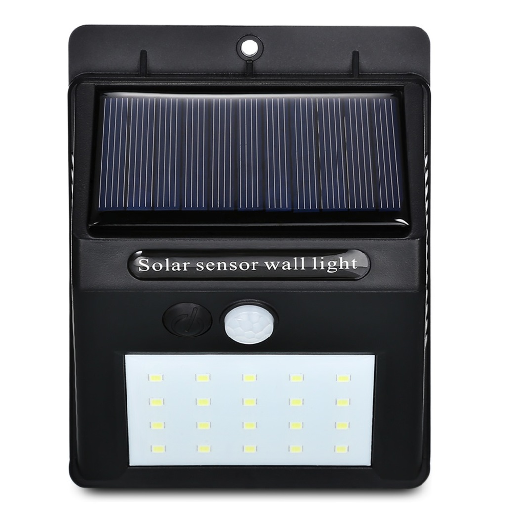TriLine Solar LED (20406080 LED ) Güneş Enerjili Duvar Lambası
