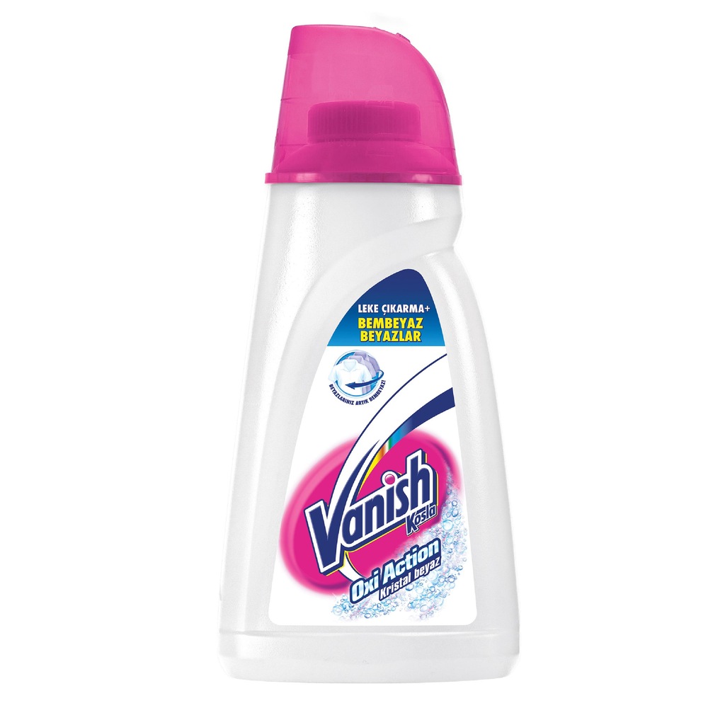Vanish Kosla Leke Çıkarıcı Sıvı 900ml Beyaz Çamaşırlar İçin