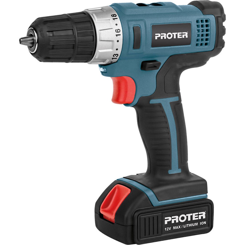 Proter Pst 212 Sl Çift Akülü Şarjlı Matkap