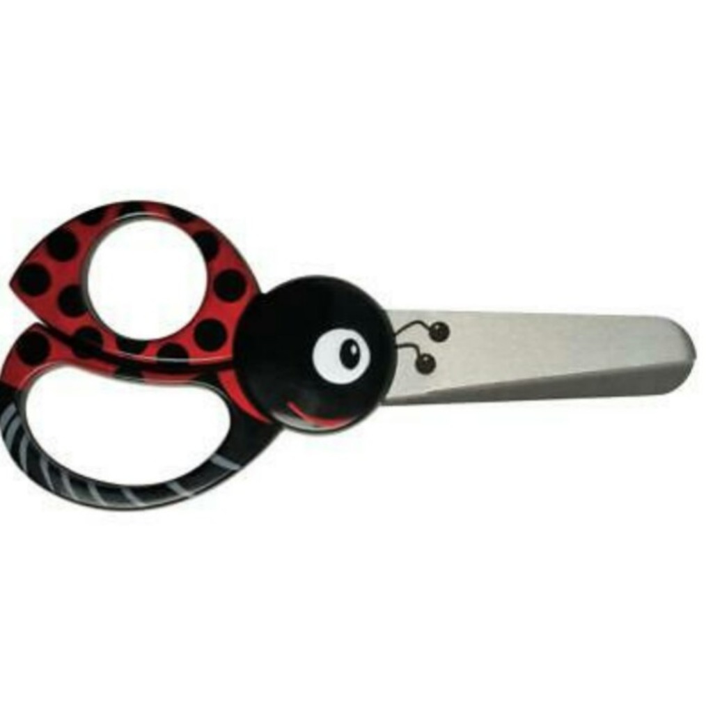 Fiskars Solak&Sağlak Çocuk Makası - Uğurböceği