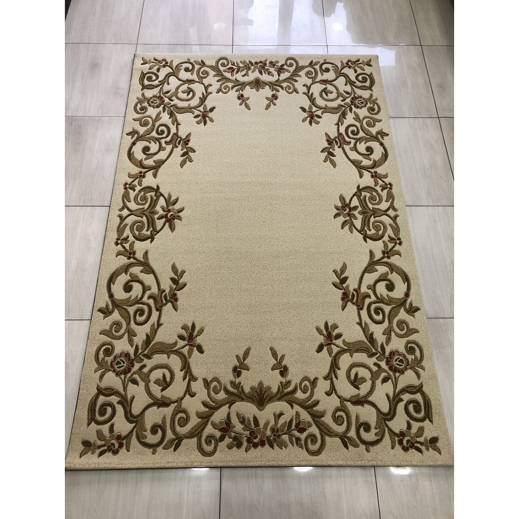 Saray Hali Sembol 10631 Rg 150x230 Krem Gulkurusu 4 M Hali Fiyatlari Ve Ozellikleri