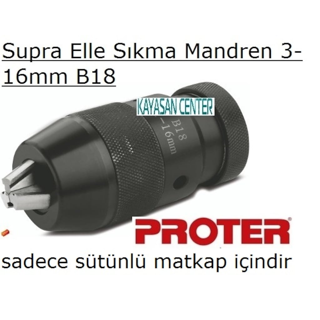PROTER SUPRA ELLE SIKMA MANDREN 3-16 MM B18