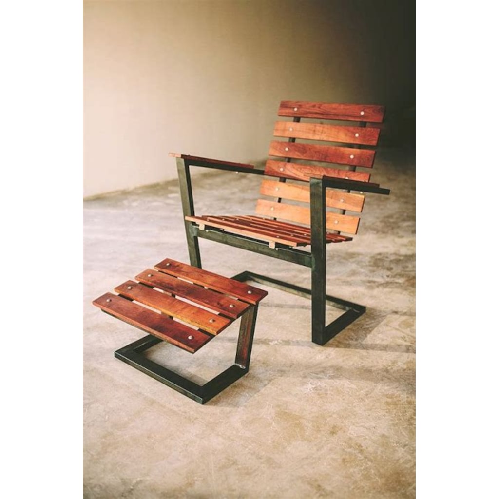 Balkon Bahçe İçin Rahat Ve Tasarım Sandalye Tabure Oturak