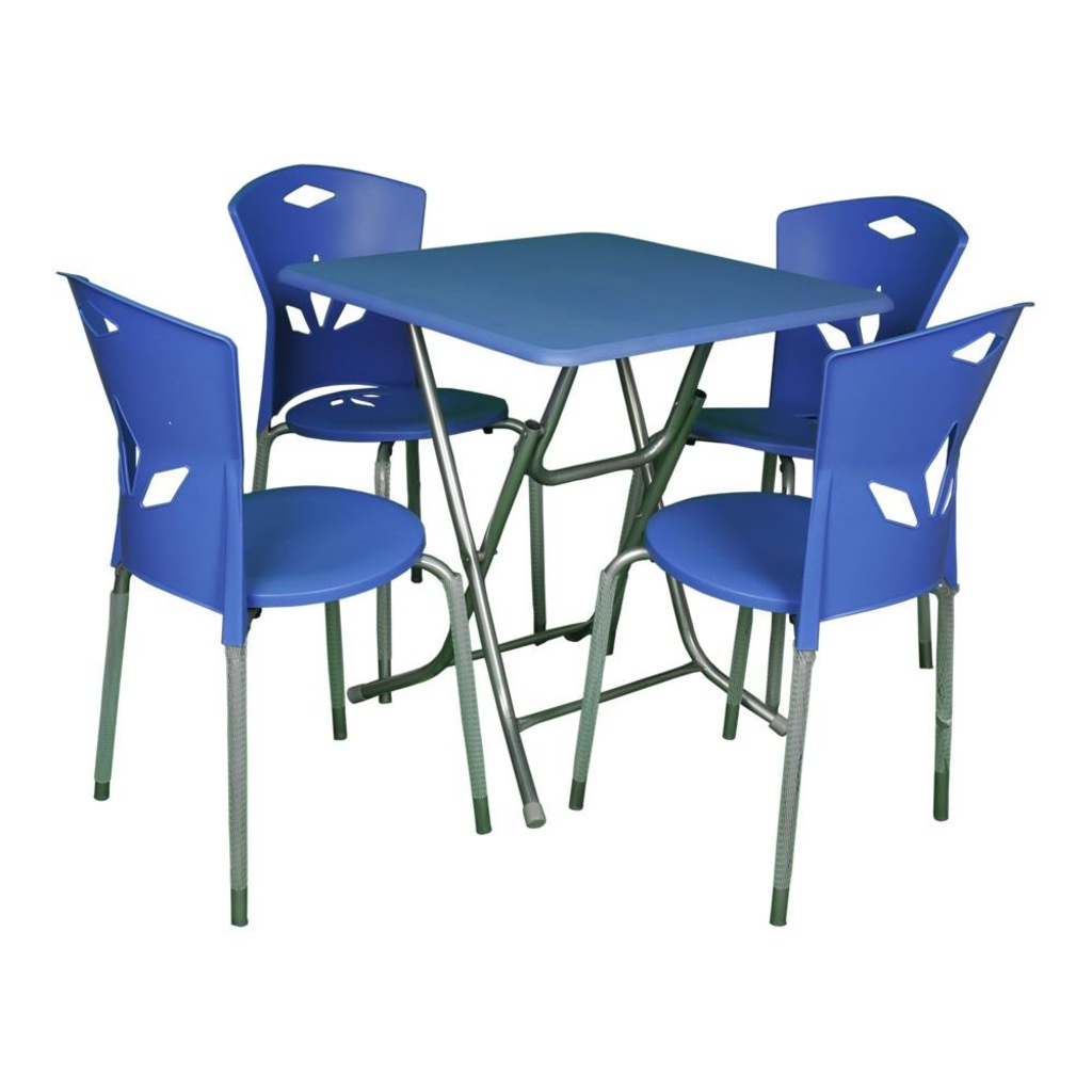 Comfort 4 Sandalye 80x80 Masa Balkon Mutfak Bahçe Takımı