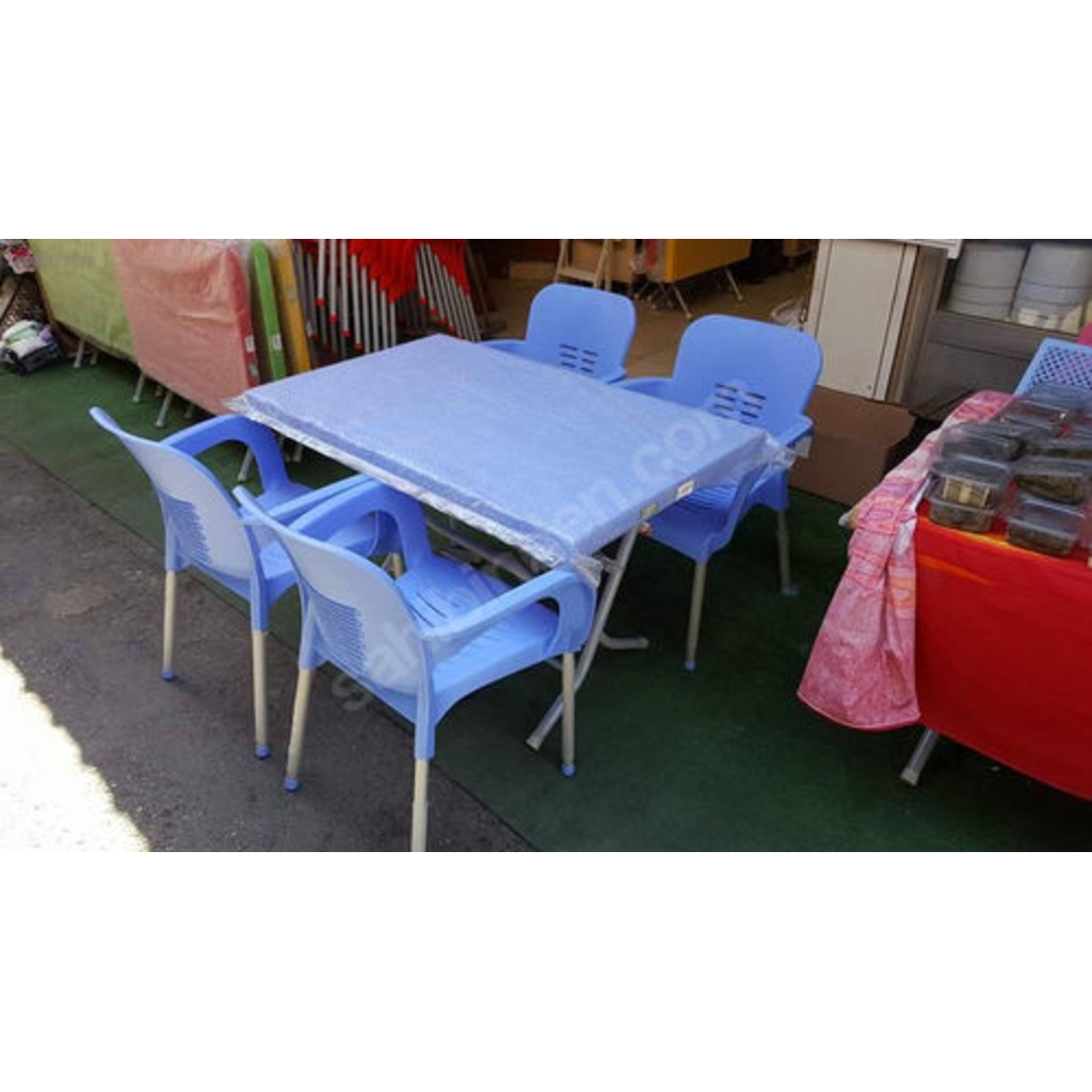 Comfort Mutfak Balkon Bahçe Masa Takımı 80x80 Masa 4 Adet Koltuk