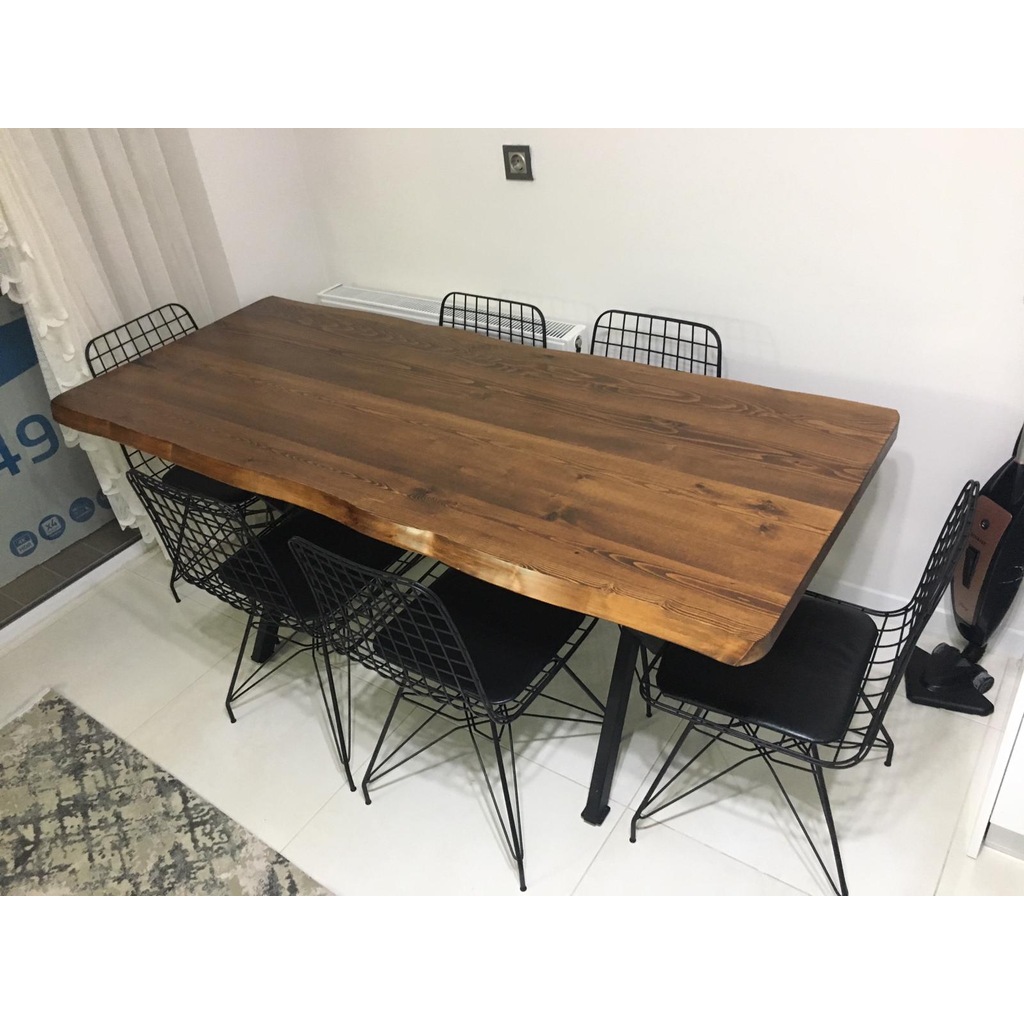 Florya Masa 160 cm ve 6 sandalye Takımı, Ofis, İş yeri