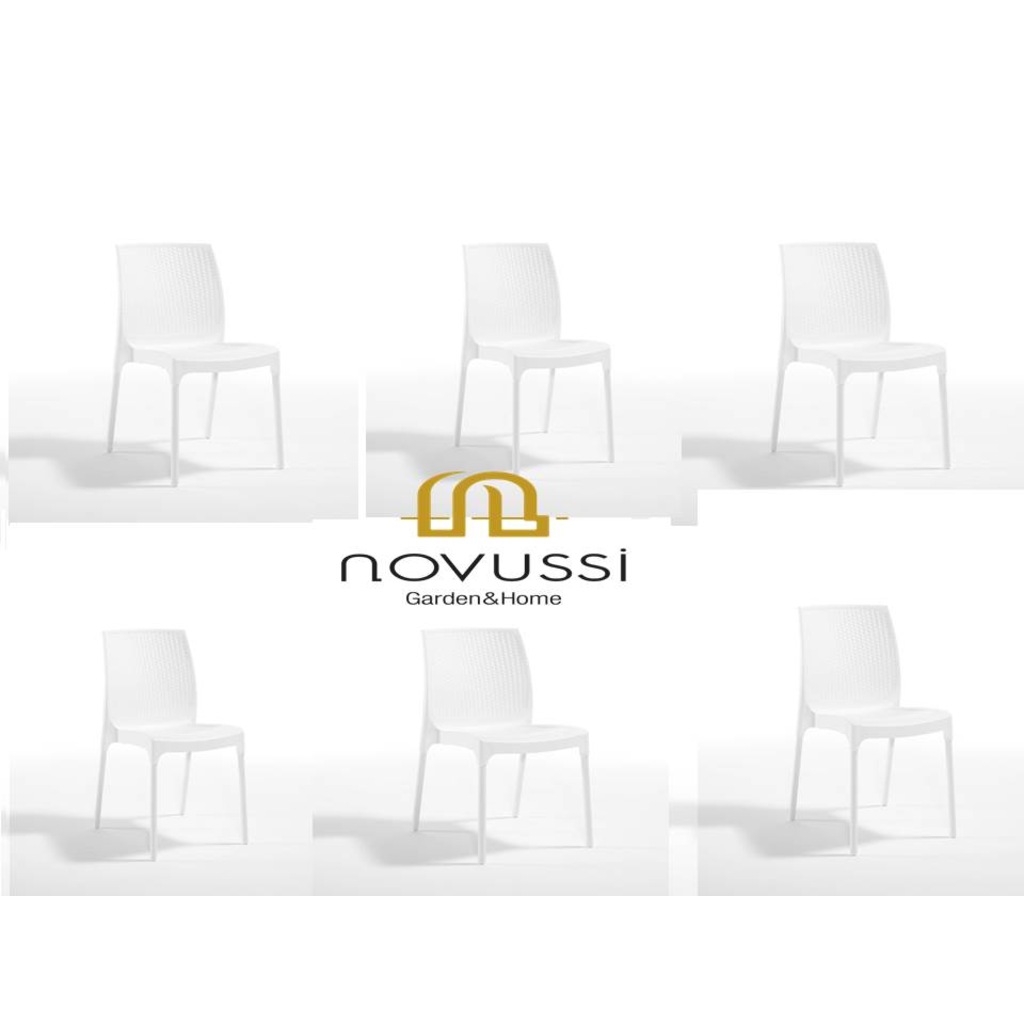 Novussi R009 Sunny Rattan 246 Adet Kişilik Sandalye