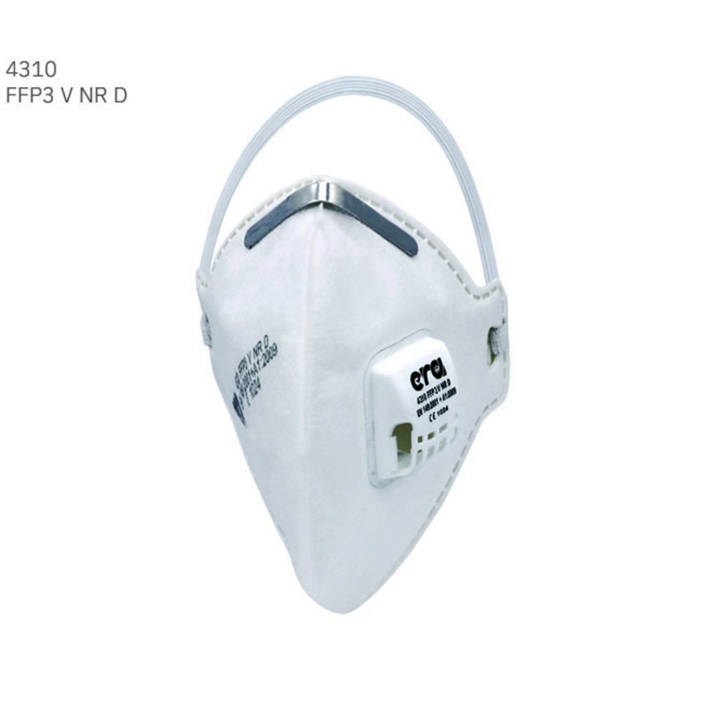 ERA N95 MASKE 4310 V NR D FFP3 YÜKSEK SOLUNUM KORUYUCU
