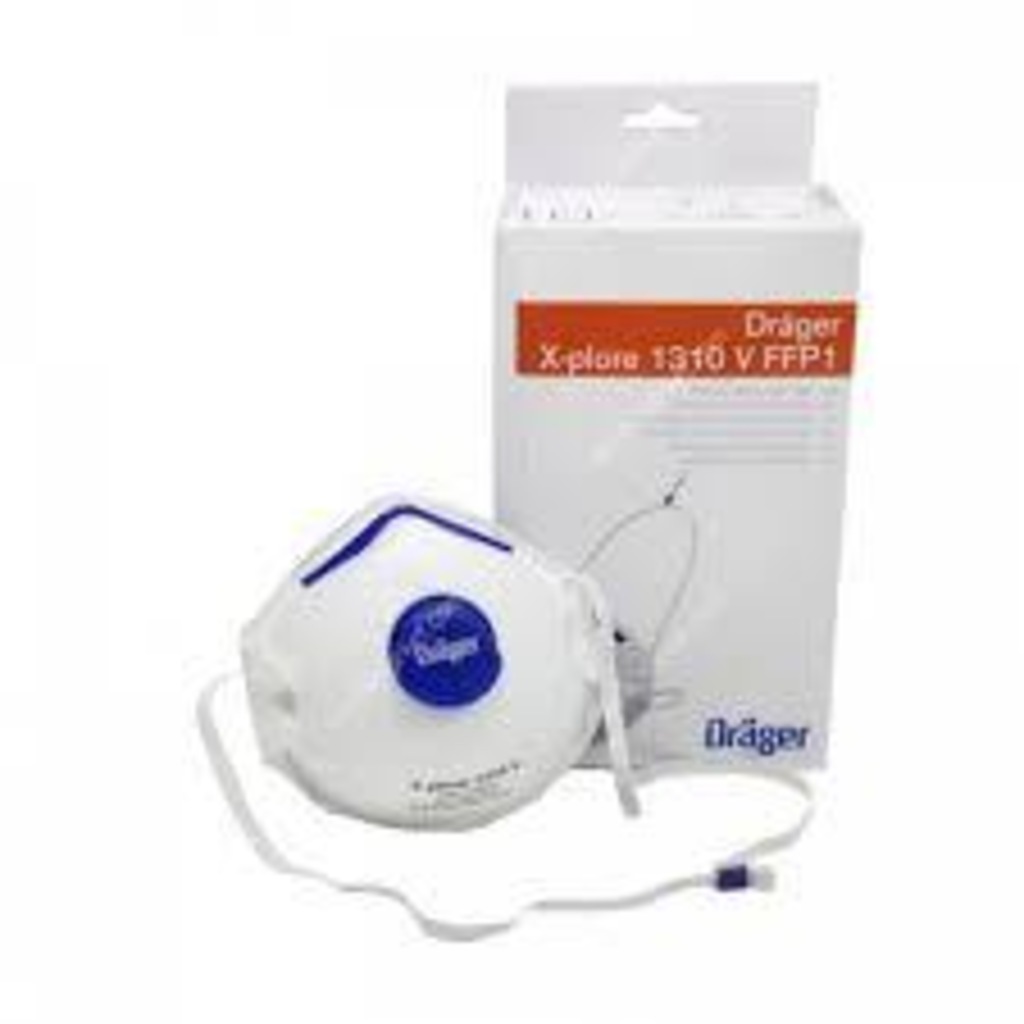 Toz Maskesi Draeger X Plore Vent.1310V Ffp1 D (1 Paket 10 Adet)