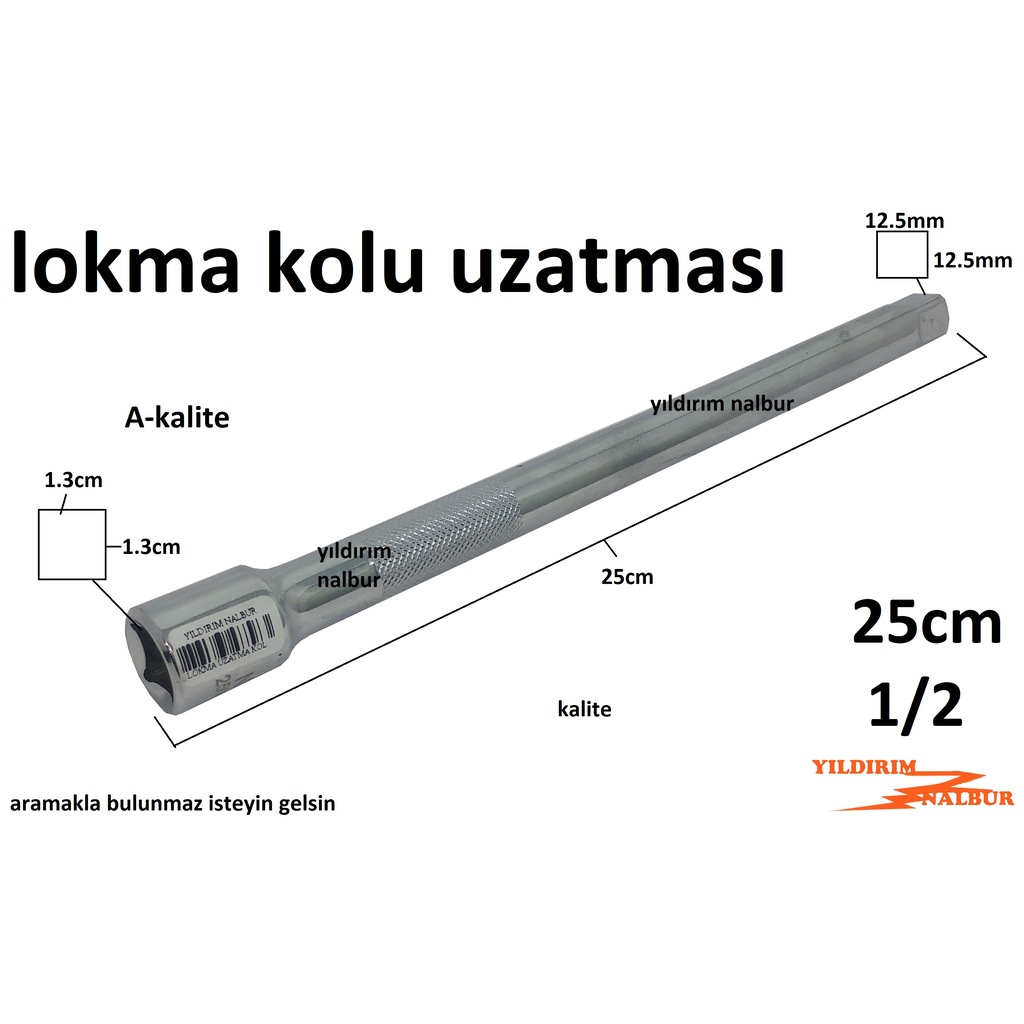 lokma uzatma kolu 1 2 25cm uzatma duble uzun boy lokma kolu fiyatlari ve ozellikleri