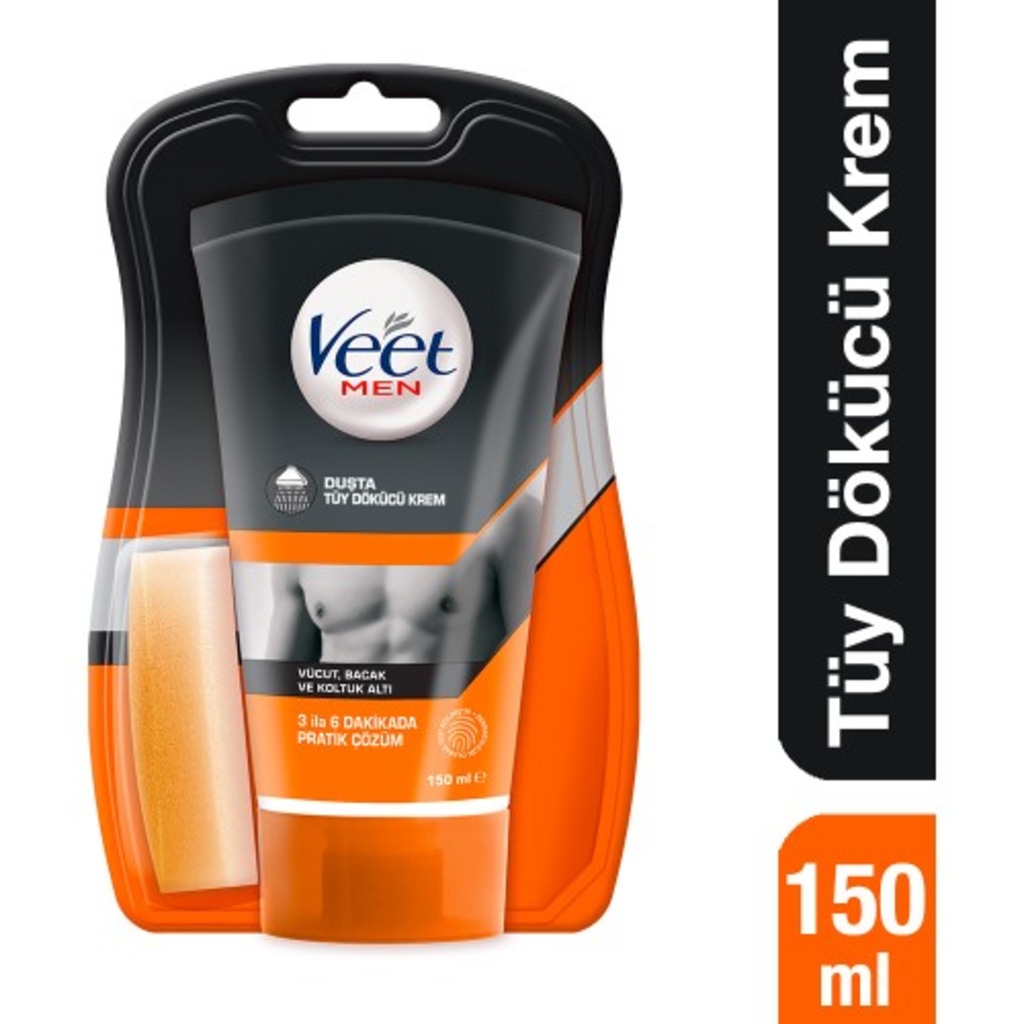 Veet Men Duşta Tüy Dökücü Krem 150 ml Erkeklere Özel