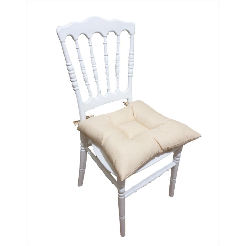 Altınpamuk pofidik koyu krem sandalye minderikare Altınpamuk pofidik koyu krem sandalye minderikare