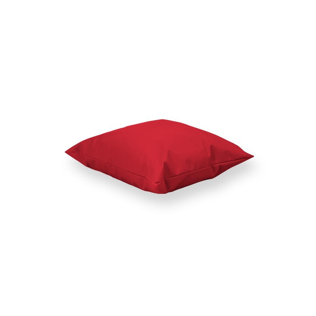 Dekoro Basic 100x100 cm Bahçe Plaj Yer Minderi - Kırmızı