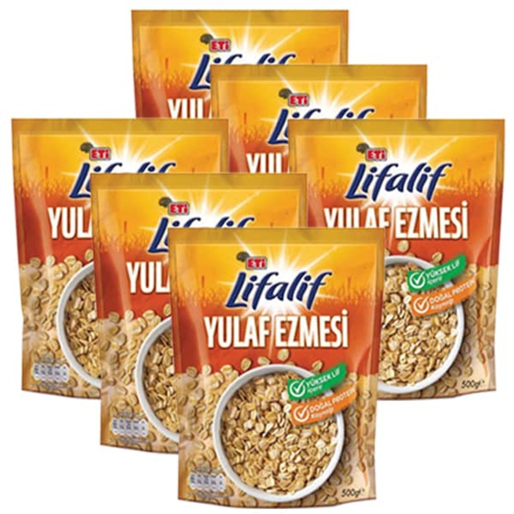 Eti Lifalif Yulaf Ezmesi 6 x 500 G